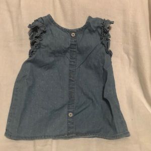 Ruffle sleeve shirt